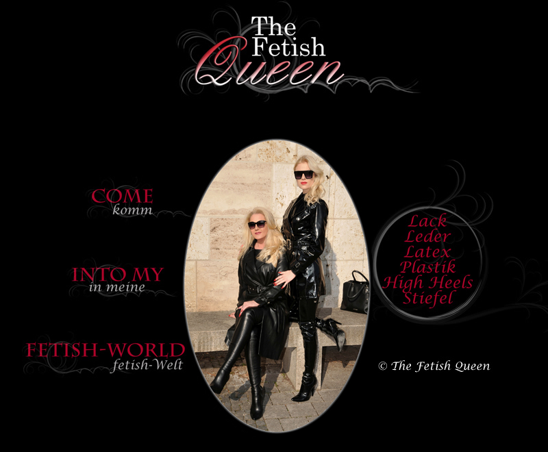 Heike - The Fetish Queen - Lack, Leder, Latex, Plastik, High Heels, Stiefel, Fetish, Boots, Rubber, Erotik, Bilder, Pictures, Lady Vanessa + Heike, Bettstiefel, Outfit, Domina, Gummi, Privat, Lady, Madame, Diva, Lack 